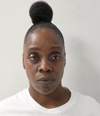 Booking photo of Ahshia White