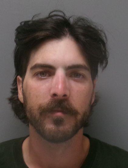 Booking photo of Cameron Hanks