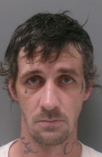 Booking photo of David Harrell