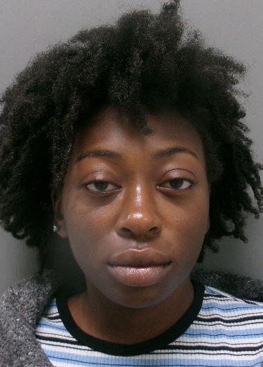 Booking photo of Tymira Lewis