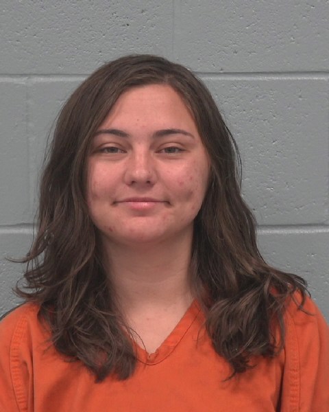 Booking photo of Bailey Burns