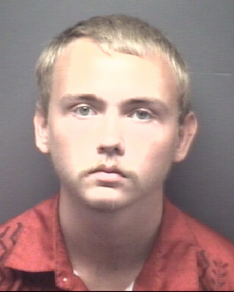 Booking photo of Mason Hardison