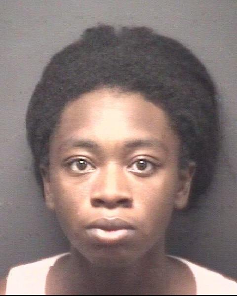 Booking photo of Zania Whitfield