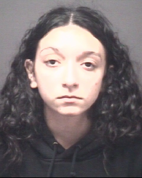 Booking photo of Olivia Perez