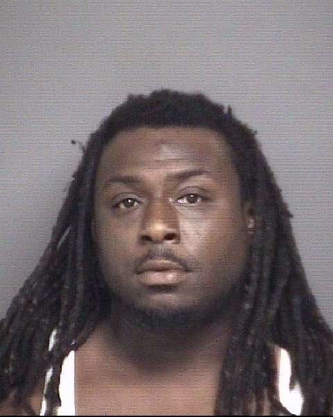 Booking photo of Angelo Cox