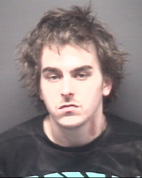 Booking photo of Wayde Theriault