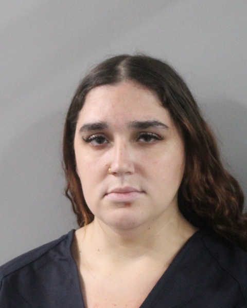 Booking photo of Ashleigh Fernandez Neumann Lowy