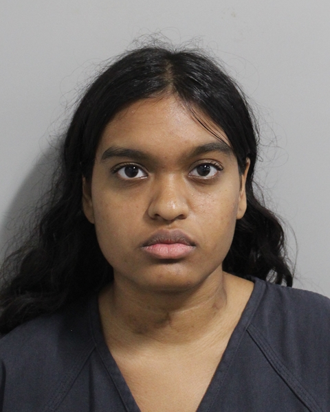 Booking photo of Aisha Chowdhury