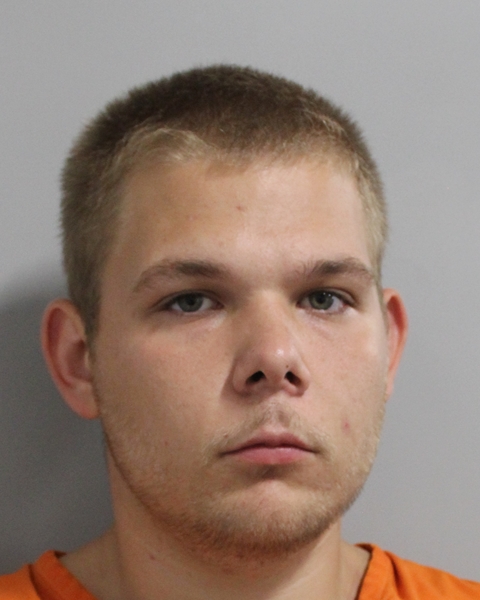 Booking photo of Jarrett Petrie