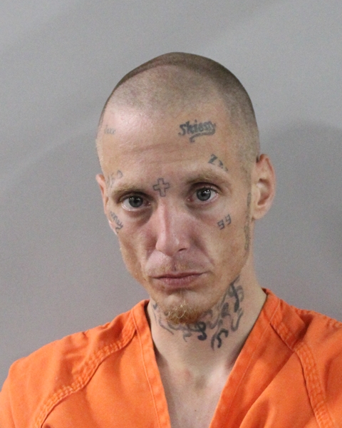 Booking photo of Dylan Crumley