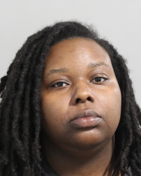Booking photo of Jada Frazier
