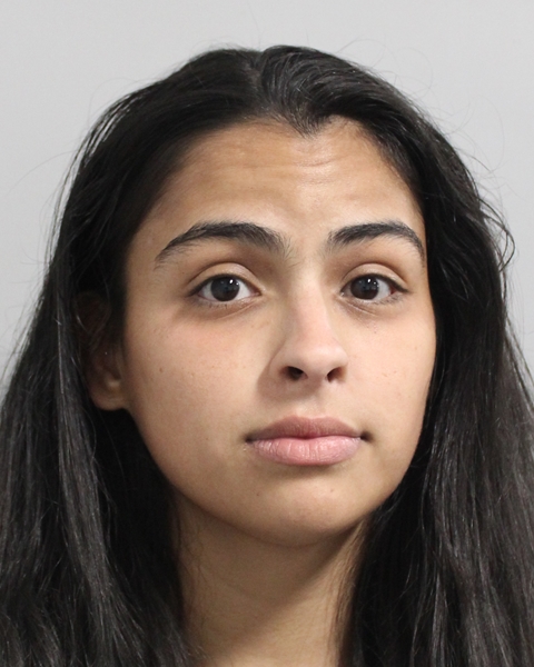 Booking photo of Angel Hughes