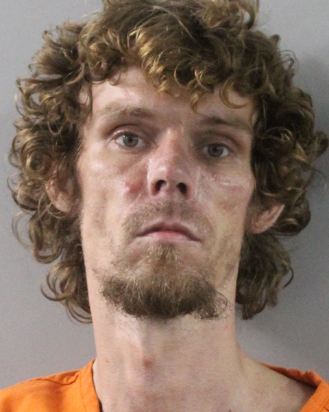 Booking photo of Aaron Meeks