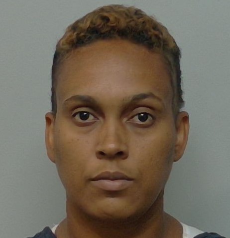 Booking photo of Indhira Sena Gonzalez