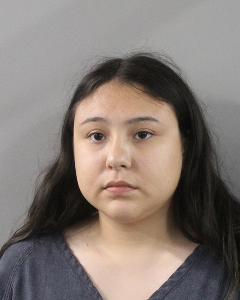 Booking photo of Hailey Pinon