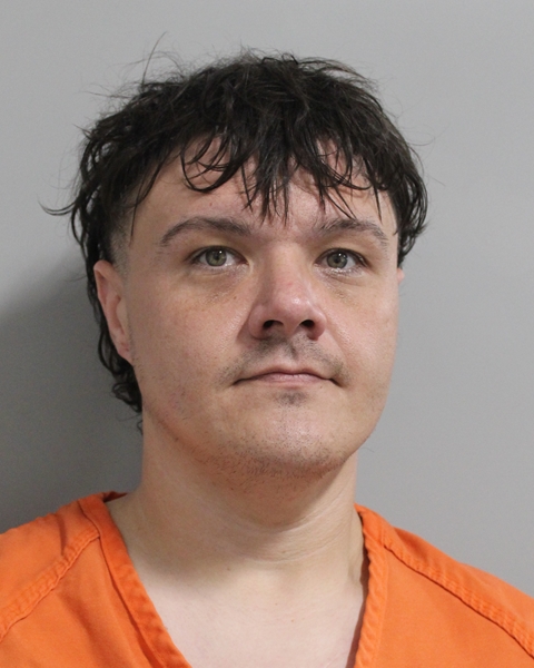 Booking photo of Patrick Hall
