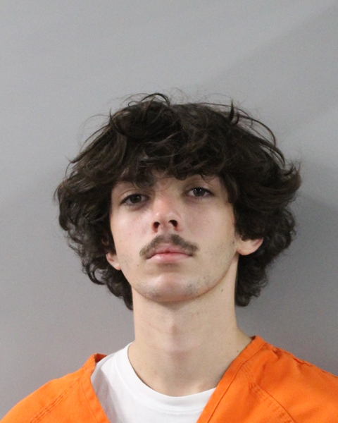 Booking photo of Logan Adams