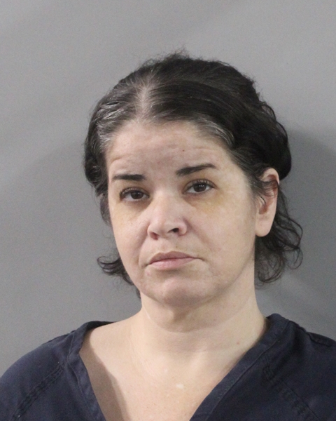 Booking photo of Justina Blue