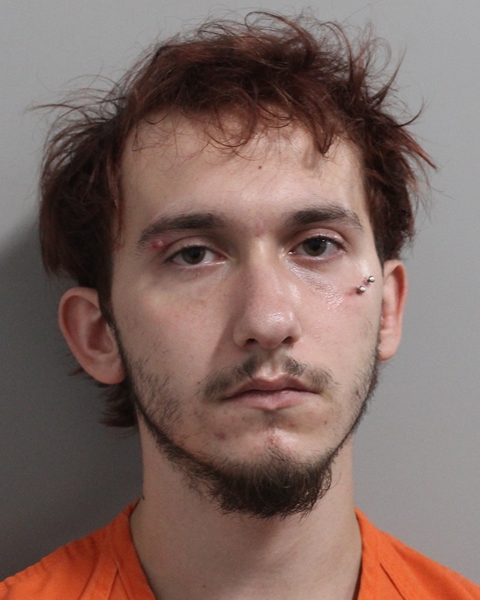Booking photo of Jacob Bussing