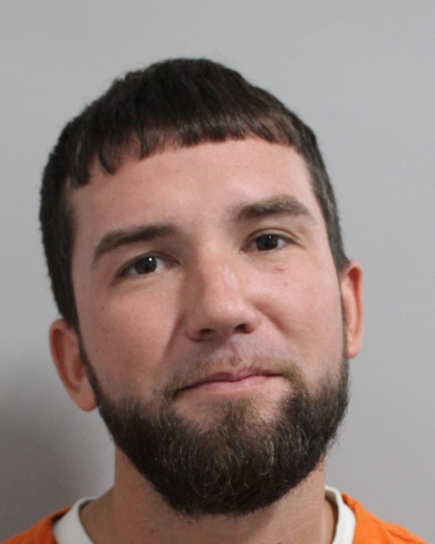 Booking photo of Jacob Hughes