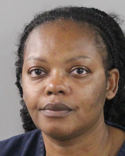 Booking photo of Angela Thomas