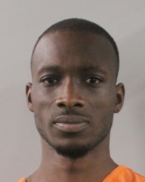 Booking photo of Derrick Baker