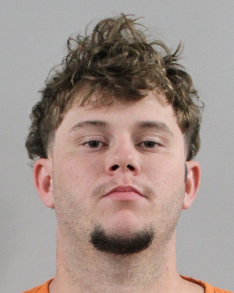 Booking photo of Dustin Hampton