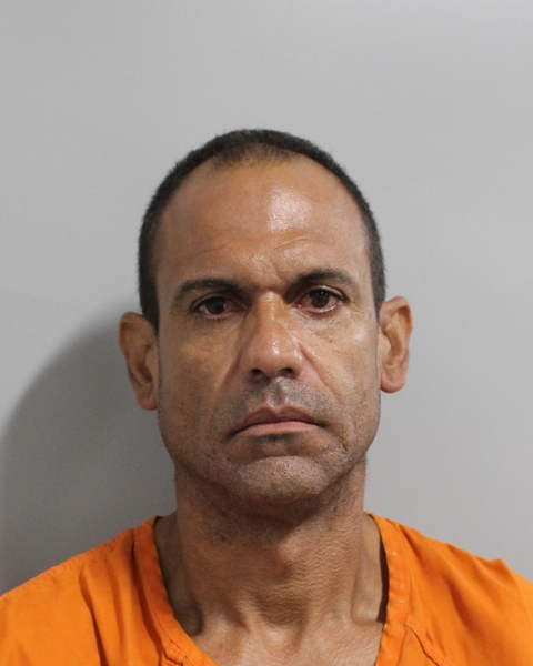 Booking photo of Alex Crespo