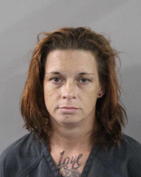 Booking photo of Amber Cowan