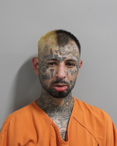 Booking photo of Victor Saenz