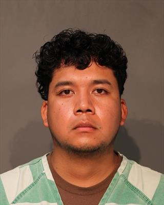 Booking photo of Erik Nicolas Aguila Franco