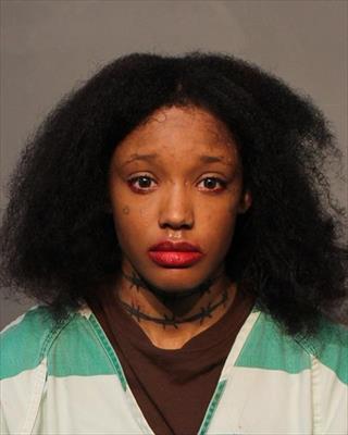 Booking photo of Destinee Arianna Hereford