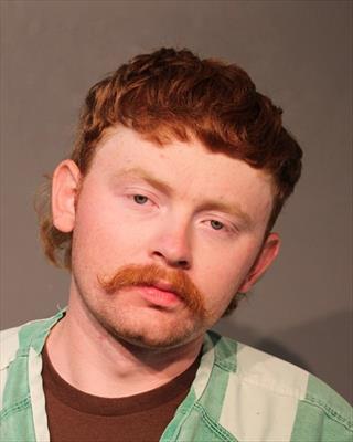Booking photo of Brady Allen Hurley