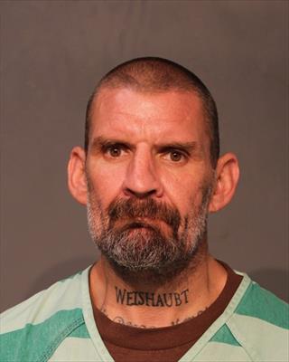 Booking photo of David Lynn Weishaubt