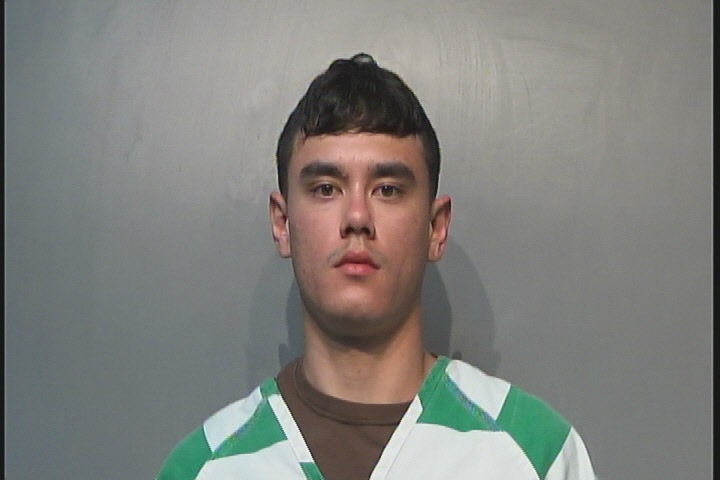 Booking photo of Logan Christopher Baccam