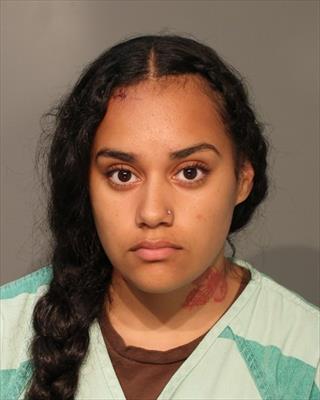 Booking photo of Karlina Consuelo Alvarez White