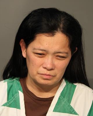 Booking photo of Imee Reyes Rapada