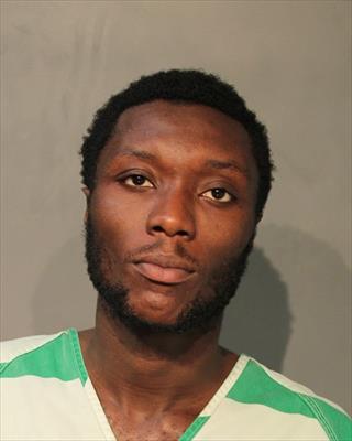 Booking photo of Prince Kailo Weah