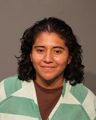 Booking photo of Cristina Ochoa Castro