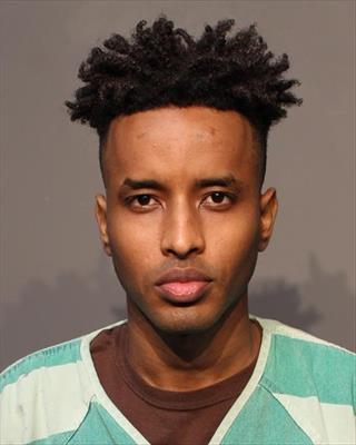 Booking photo of Hussein Rashid Buuh