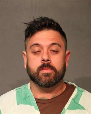 Booking photo of Christopher Michael Peoples