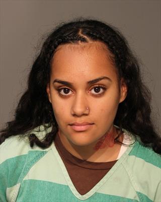 Booking photo of Karlina Consuelo Alvarez White