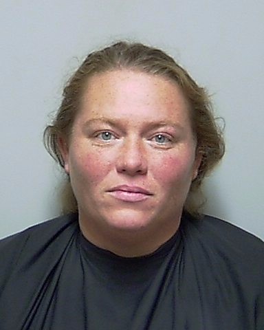 Booking photo of Sarah Badger