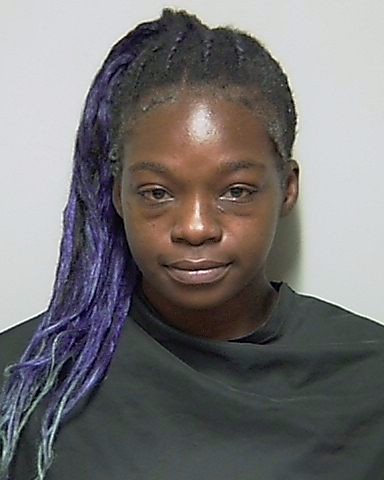 Booking photo of Frankie Adams