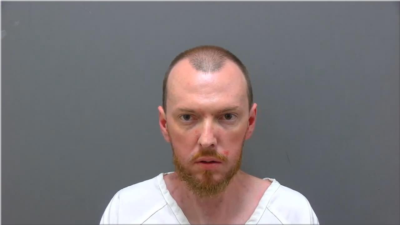 Booking photo of Chad Mccloskey