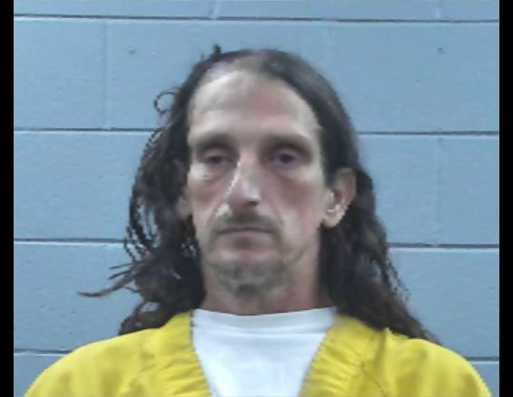 Booking photo of Michael Harrell
