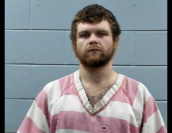 Booking photo of Cole Parker