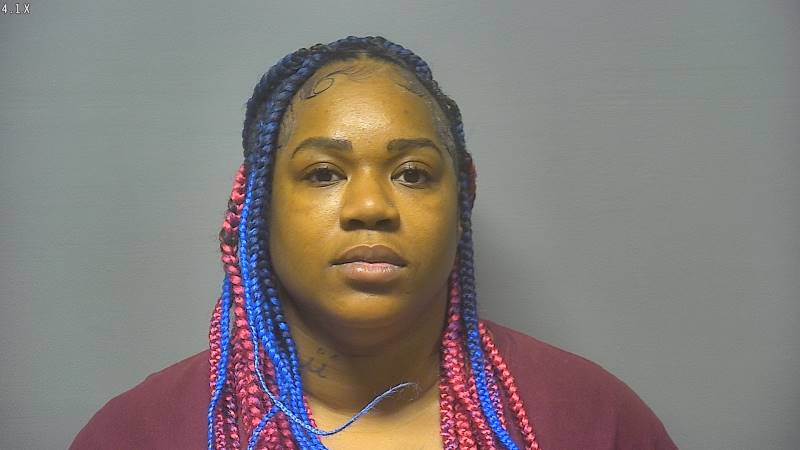 Booking photo of Stephanie Thomas