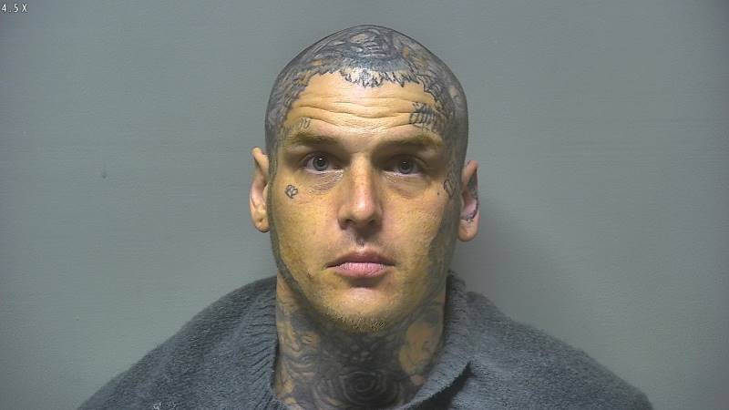 Booking photo of Benjamin Rettig
