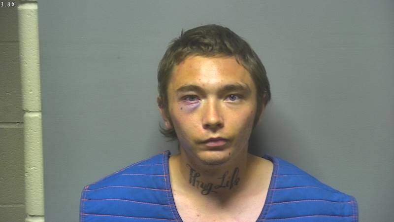 Booking photo of Korrie Harvey